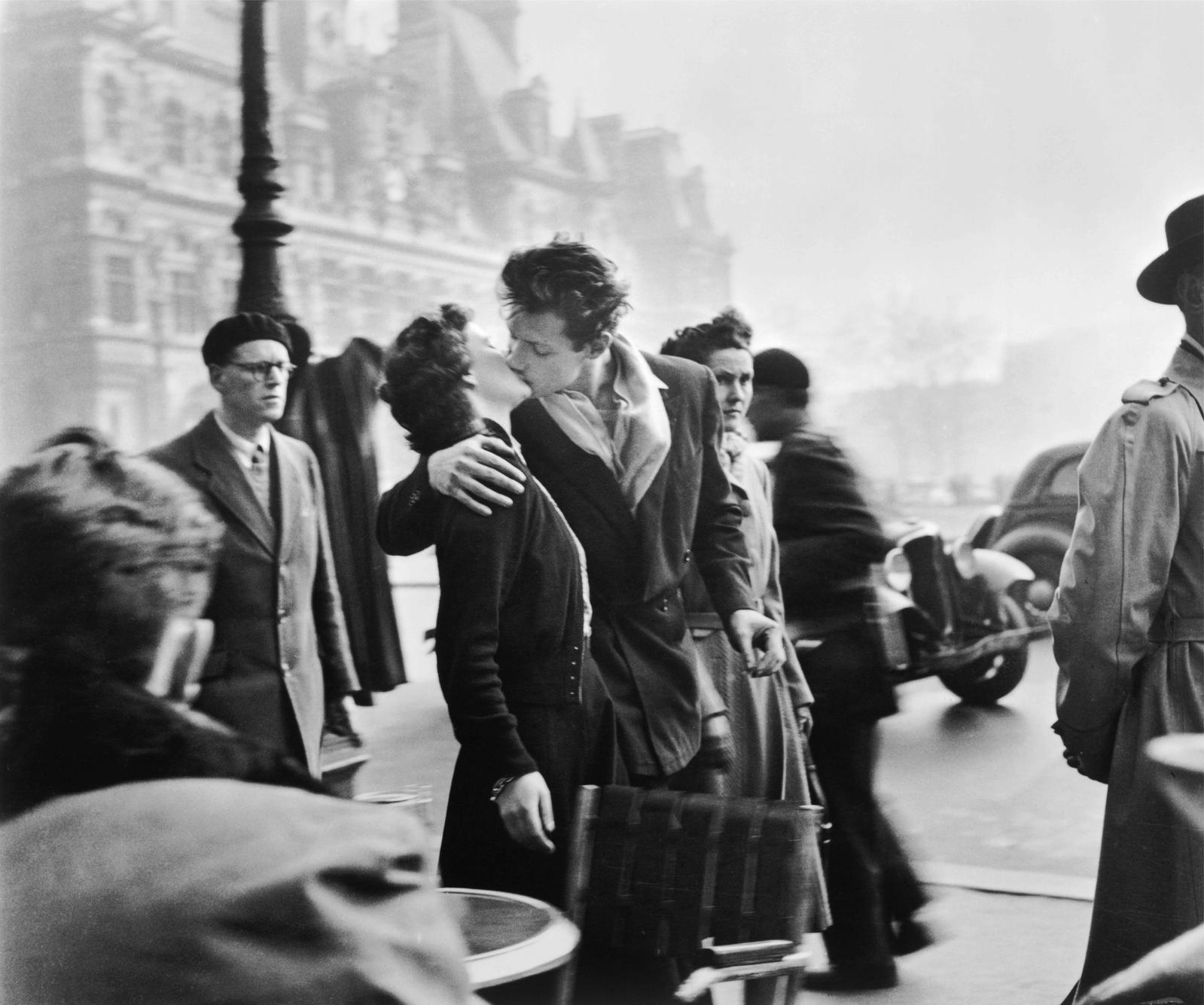 Robert Doisneau, Le baiser de l’Hôtel de ville, Paris, 1950